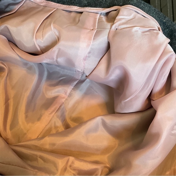 Harve Benard Woman’s Gray Wool Trousers Flat Front 8 Career Office Workwear - Picture 7 of 13